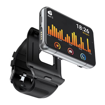 Smart watch with Call & text, GPS navigation, Dual camera, Full Android apps, 4G connection Features no phone needed
