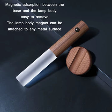 Motion sensor magnetic night light