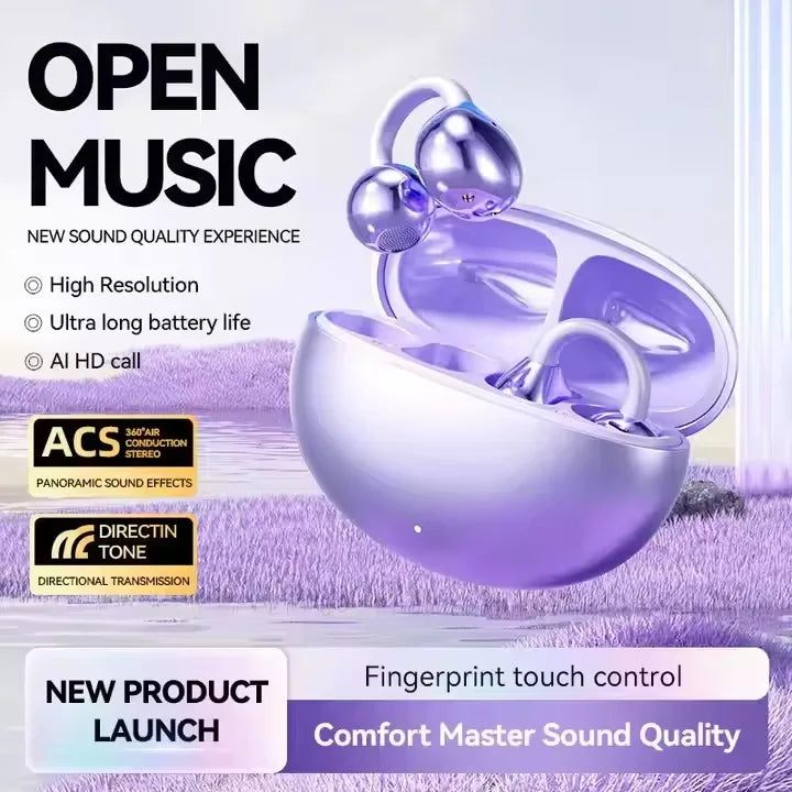 Waterproof and wireless modern design earbuds
