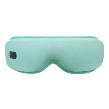Heated eye massage device with bluetooth