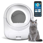 Automatic Self Cleaning Cat Litter Box with APP Control Odor Removal Safety Protection for Multiple Cats Customized Features