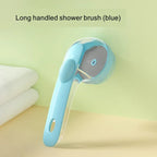 Pet Bath & Massage Brush – Built-In Shampoo Dispenser